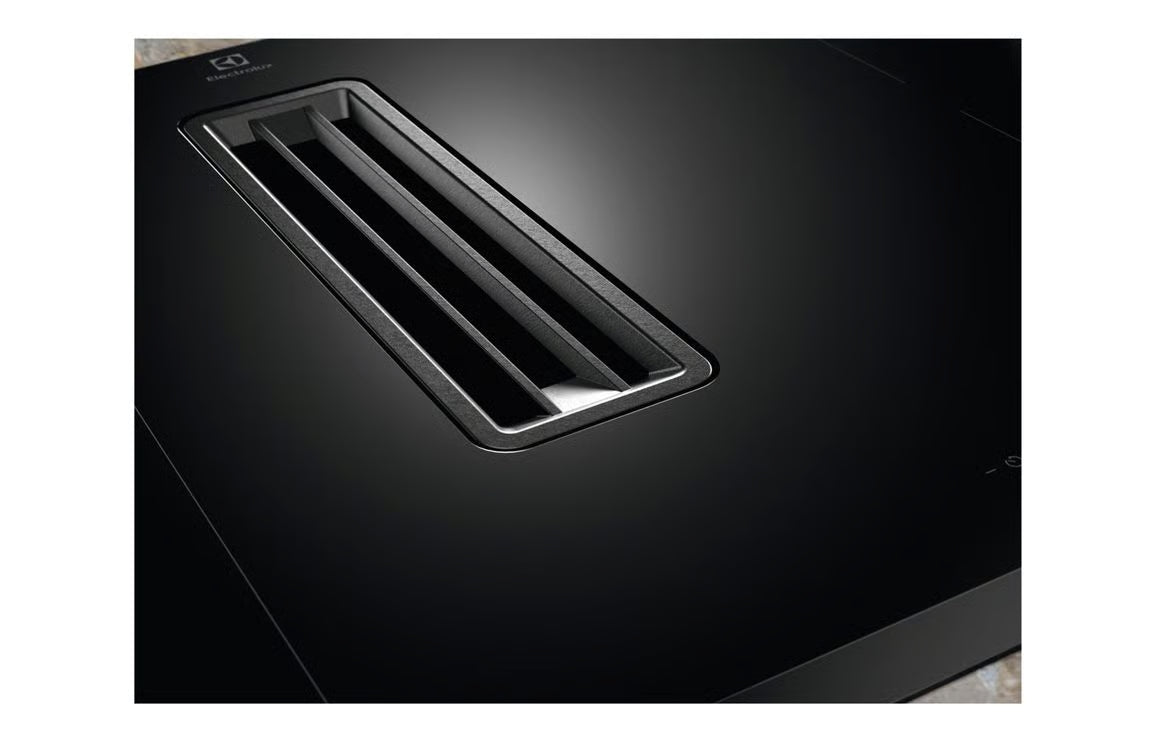 Electrolux LCC83443 80cm Induction Hob & Recirculating Extraction Black