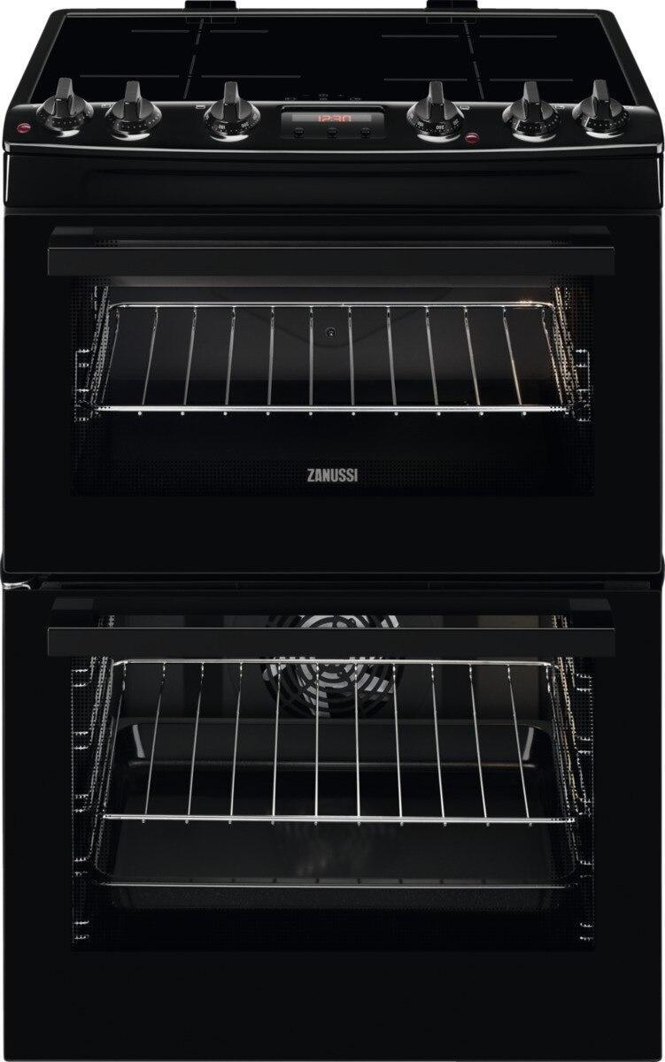 Zanussi ZCI66280BA Induction Cooker 60cm Electric Double Oven Black GRADE A