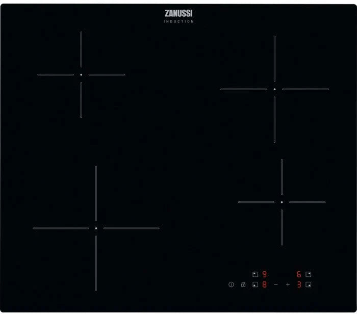 Zanussi ZIBN641K Induction Hob 4 Zone 60cm Black