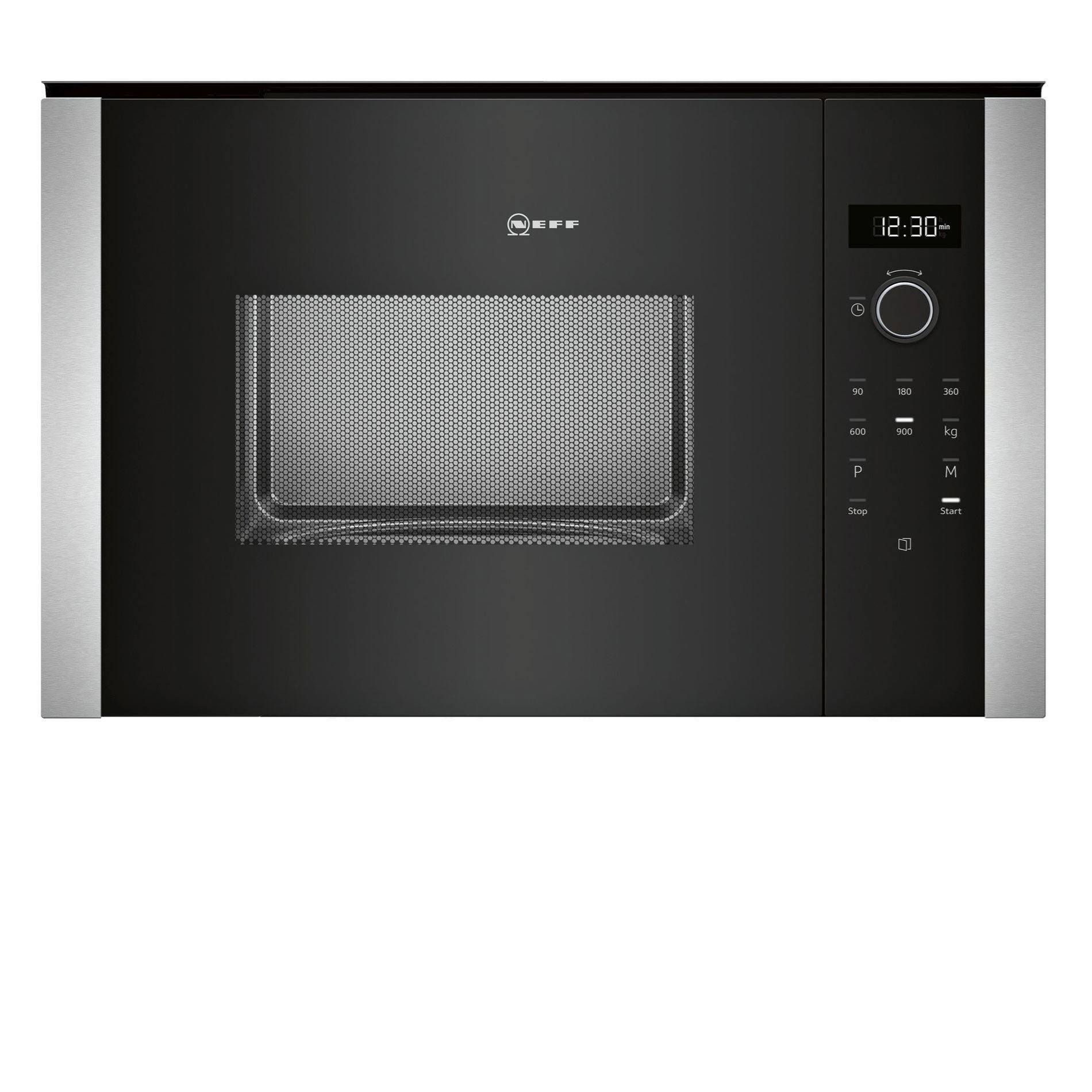 Neff HLAWD53N0B Solo Microwave Built In Black
