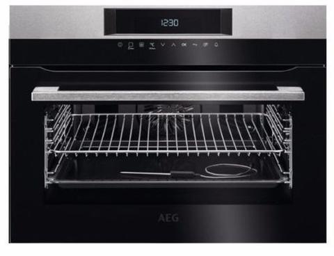 AEG KPK742220M Compact Oven Pyrolytic In Stainless Steel GRADED