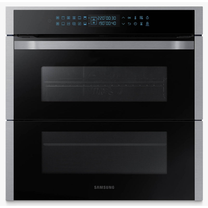 Samsung NV75R7676RS Single Oven Built In Electric Dual Cook Flex Stainless Steel