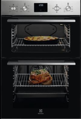 Electrolux KDFGE40TX Double Oven Built In Electric Stainless Steel GRADE A