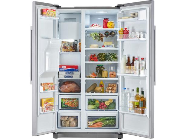 Samsung RS50N3513SA Fridge Freezer American Plumbed Ice & Water Inox GRADE B