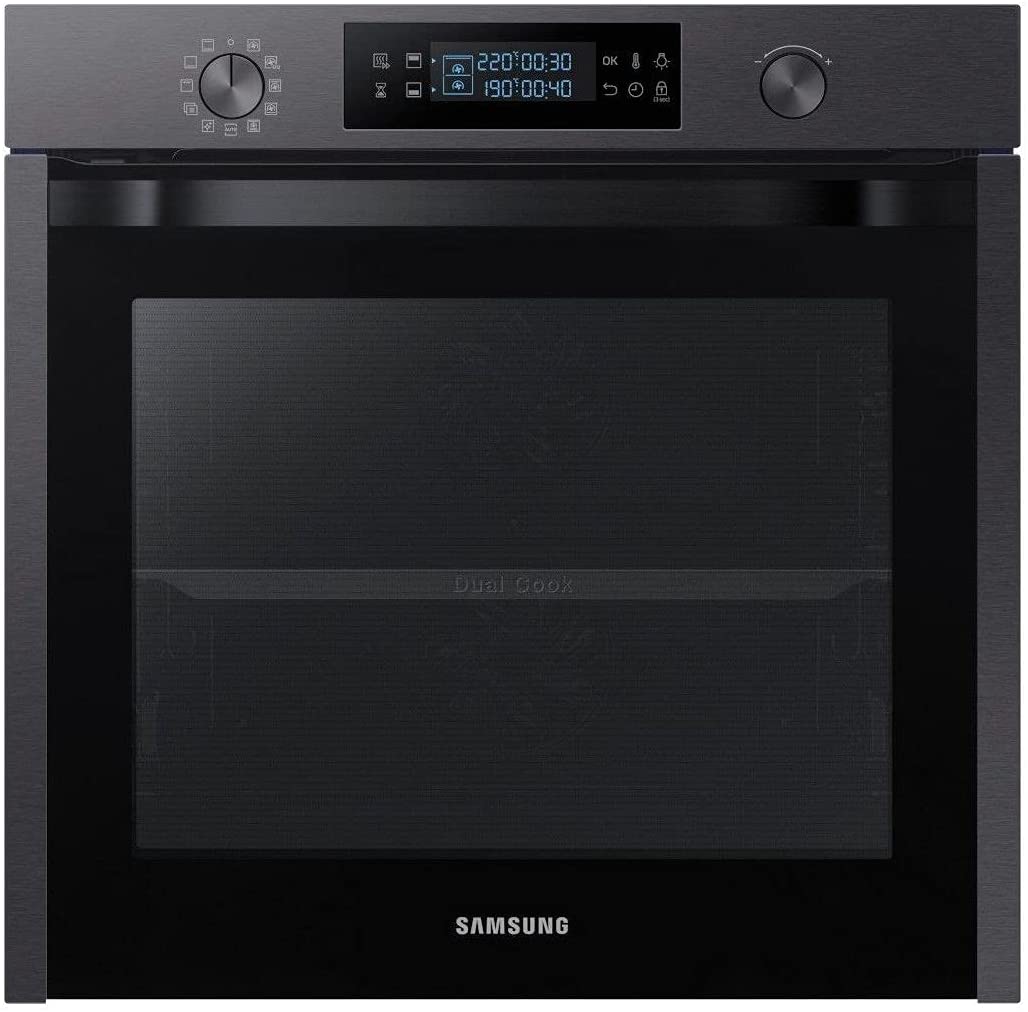 Samsung NV75K5571RM Single Oven Electric Dual Cook in Black GRADE A