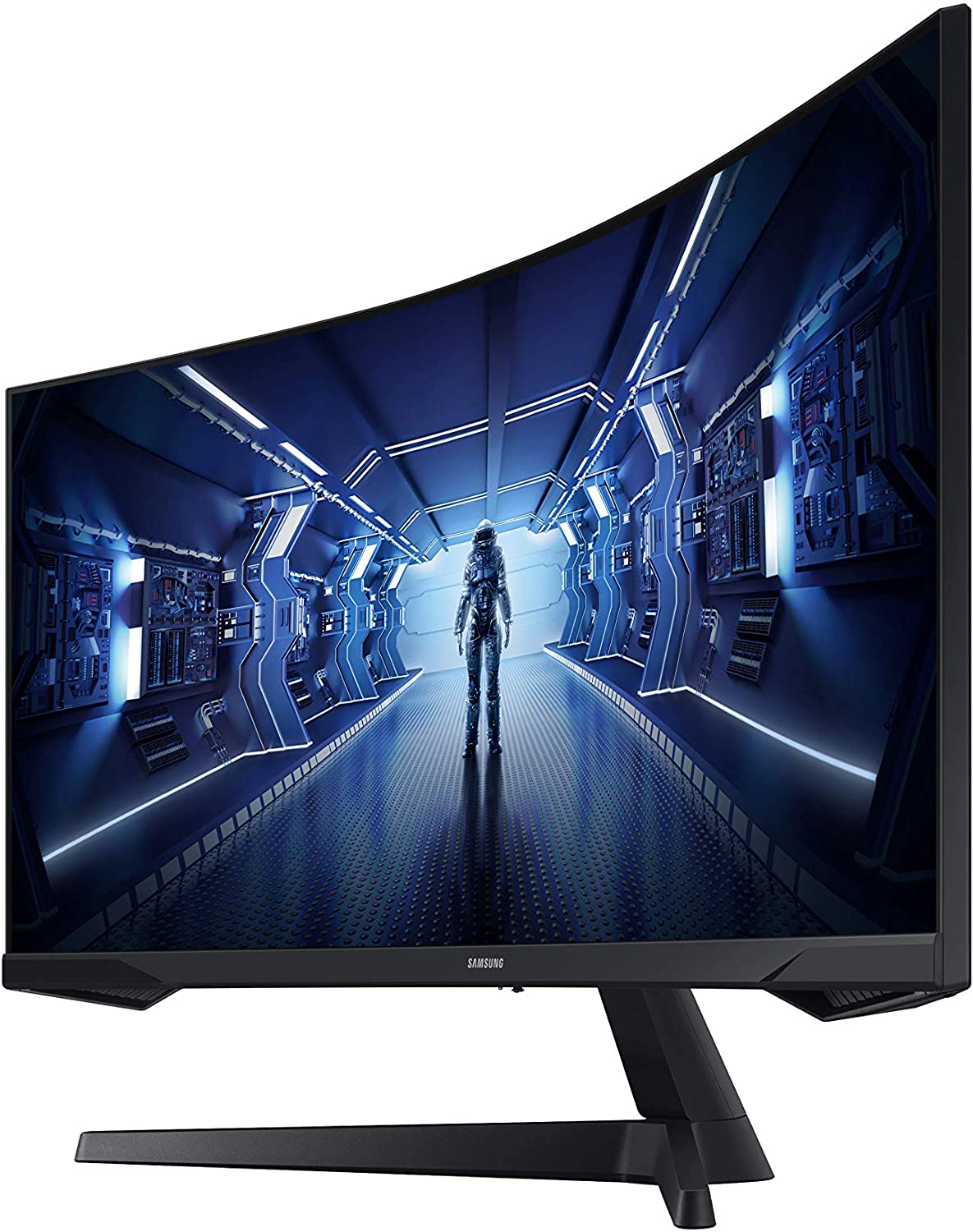 Samsung LC34G55TWWRXXU Gaming Monitor 34" Curved Display Odyssey Black