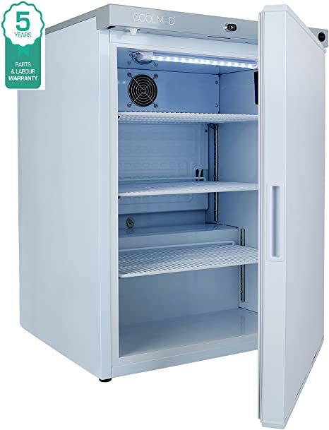 CoolMed CMS125 Pharmacy Fridge 125L Solid Door in White REFURBISHED