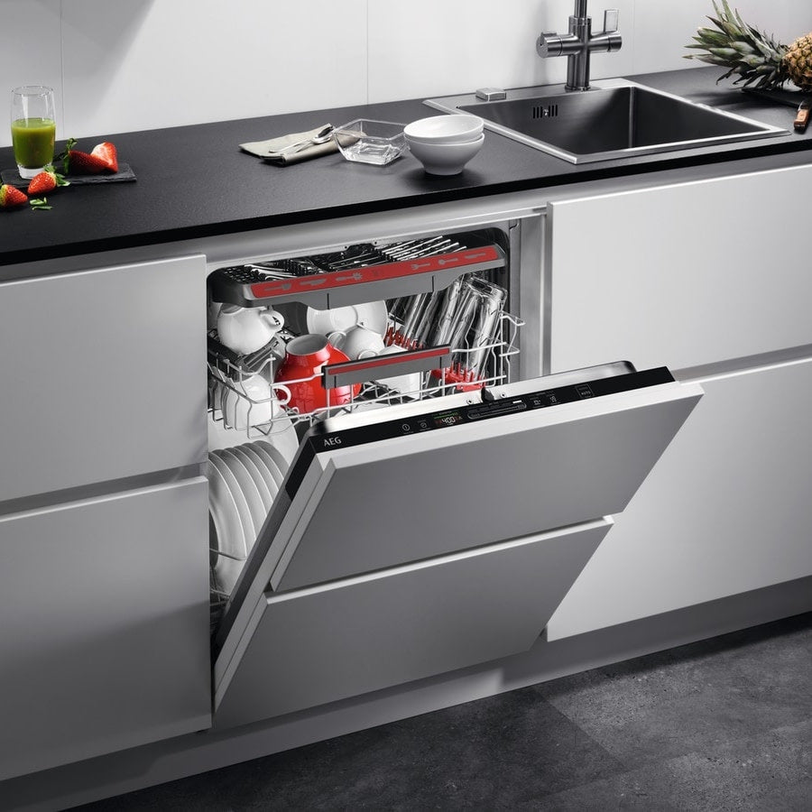 AEG FSE72507P Slimline Dishwasher Fully Integrated 45cm AirDry GRADE B