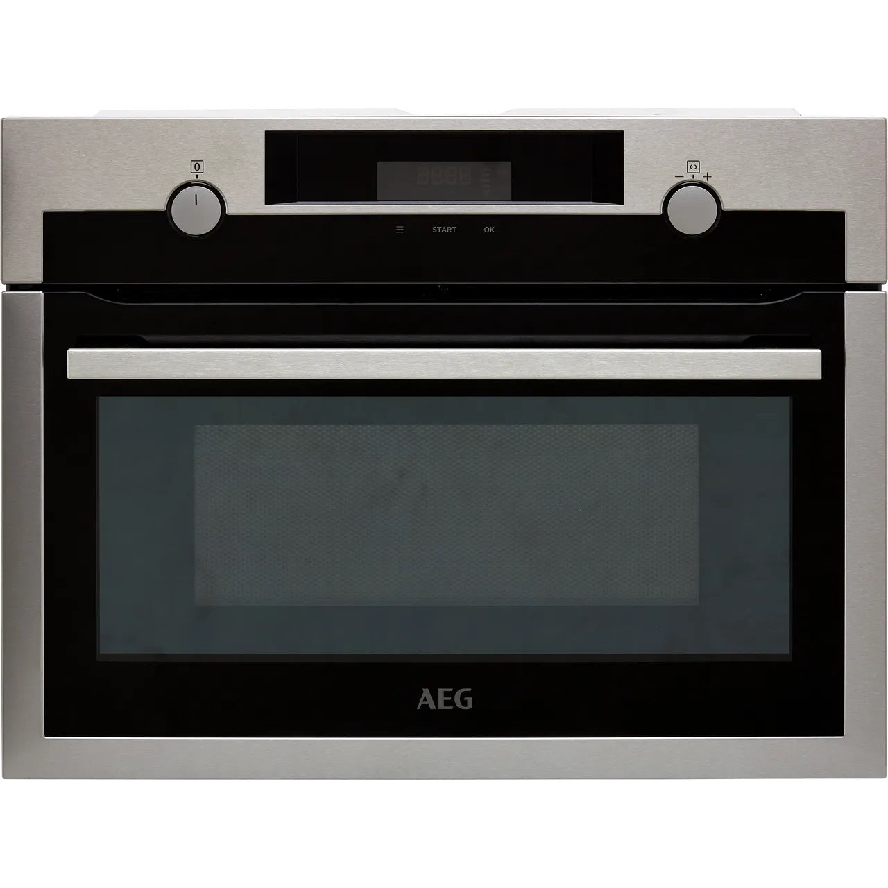 AEG KME525800M Integrated Microwave and Grill in Stainless Steel GRADE A
