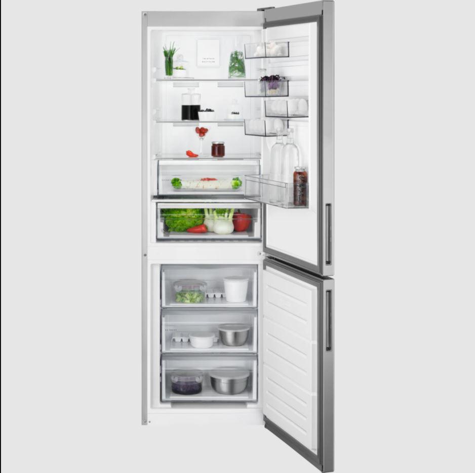 AEG RCB632E4MX Fridge Freezer 60cm Frost Free in Stainless Steel GRADE B