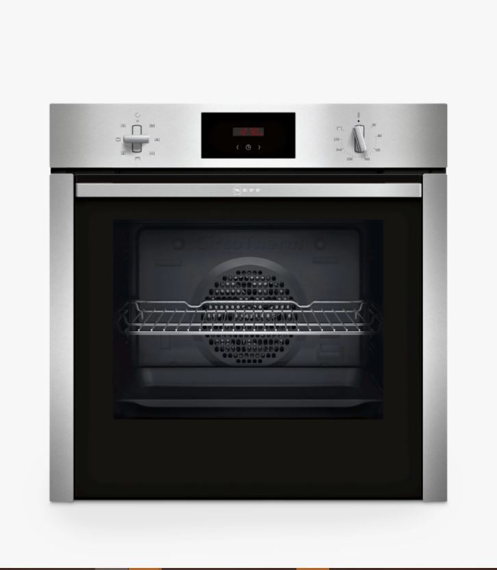 Neff B3CCC0AN0B Single Oven Electric Slide & Hide Stainless Steel GRADE A