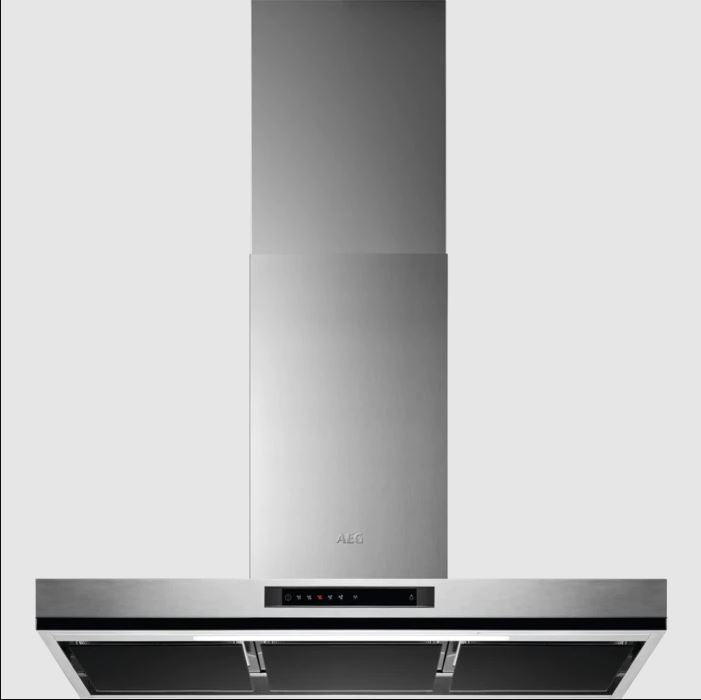 AEG DBK6980HG Cooker Hood 90cm Flat with Hob2Hood in Stainless Steel