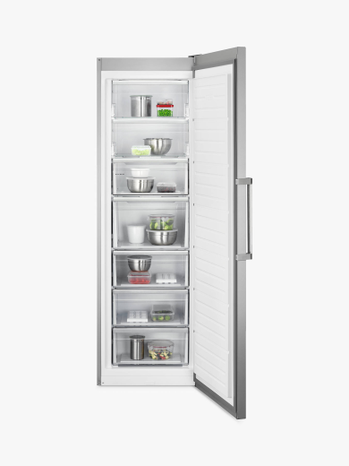 AEG AGB728E5NX Tall Freezer Frost Free Stainless Steel GRADE B