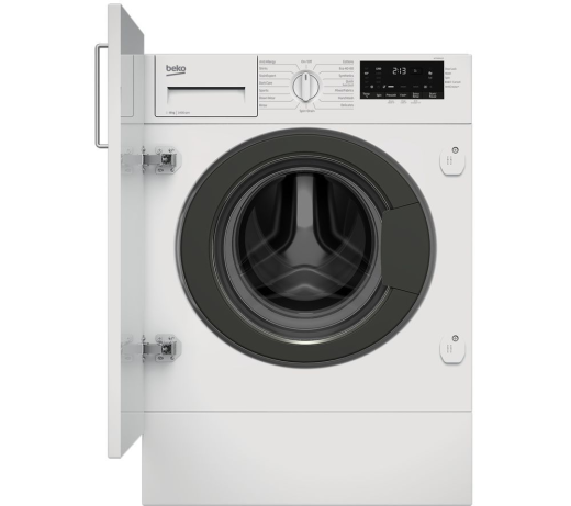 Beko WTIK84121 Fully Integrated 8kg 1400 rpm Washing Machine GRADE B