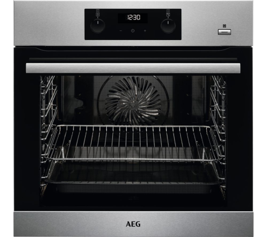 AEG BES356010M Single Oven Steambake Electric Stainless Steel GRADE B
