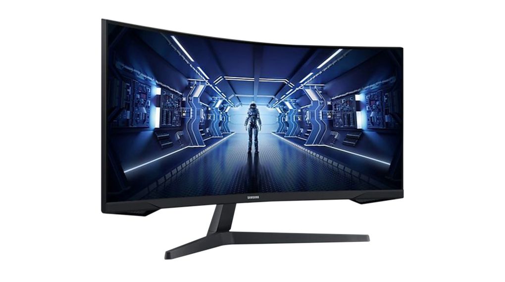 Samsung LC34G55TWWRXXU Gaming Monitor 34" Curved Display Odyssey Black