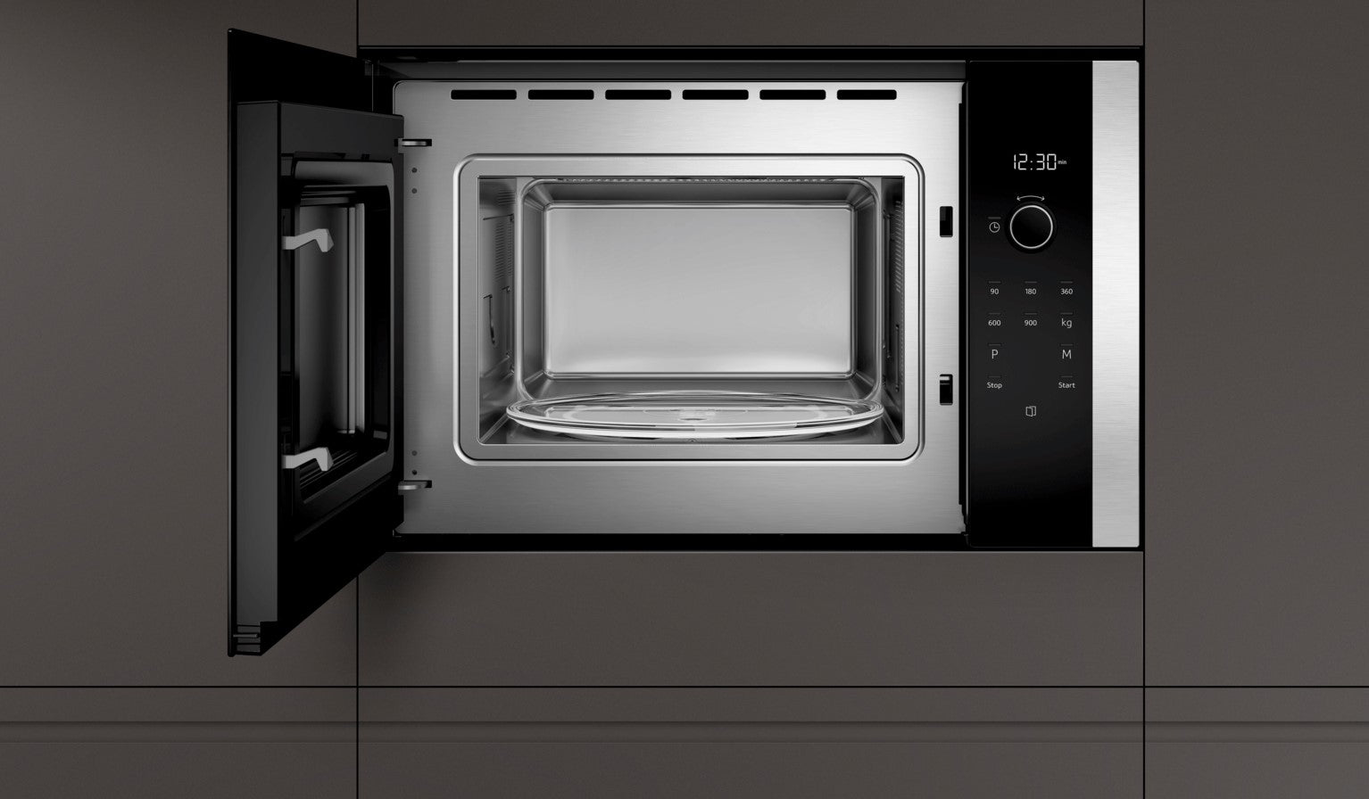 Neff HLAWD53N0B Solo Microwave Built In Black