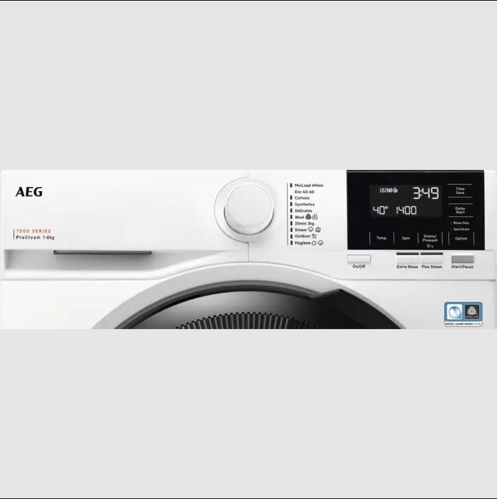 AEG LFR71844B Washing Machine 8kg 1400rpm in White