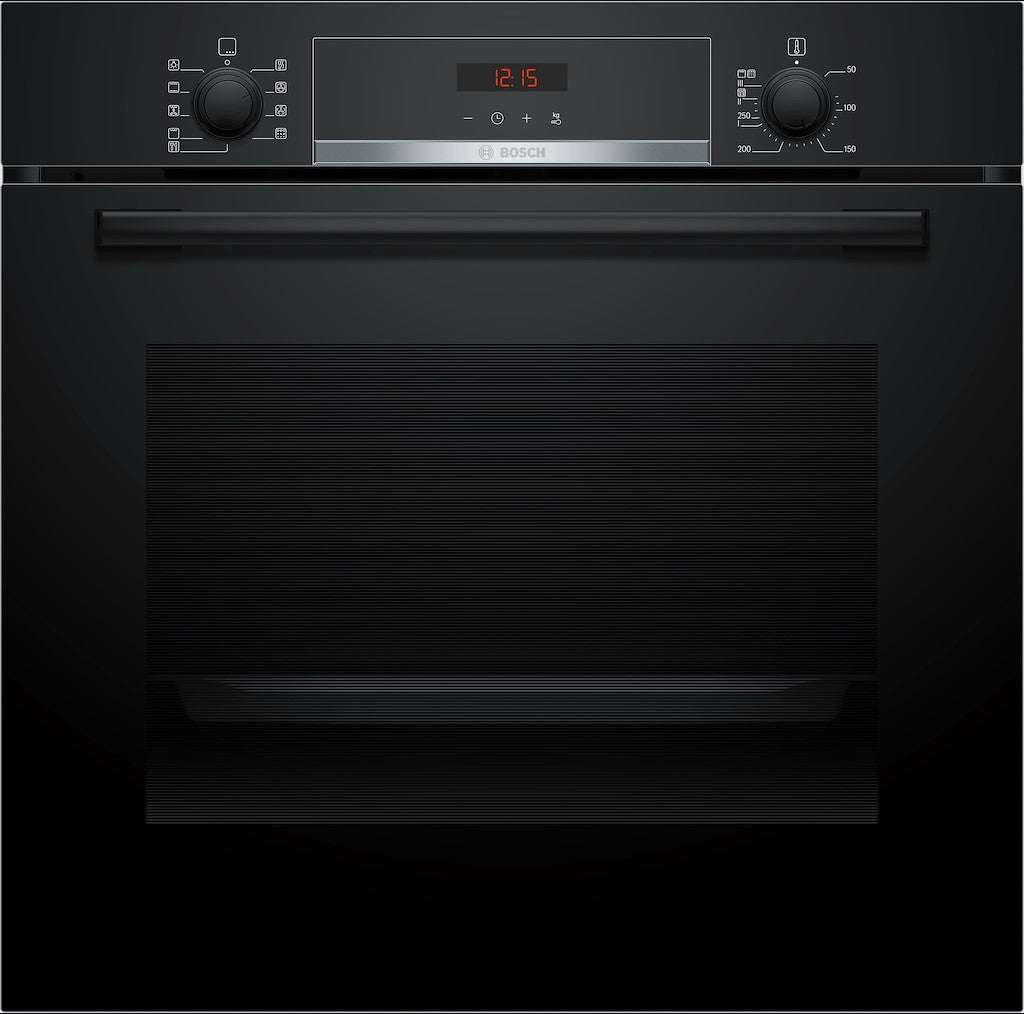 Bosch HBS573BB0B Single Oven Electric Pyrolytic in Black