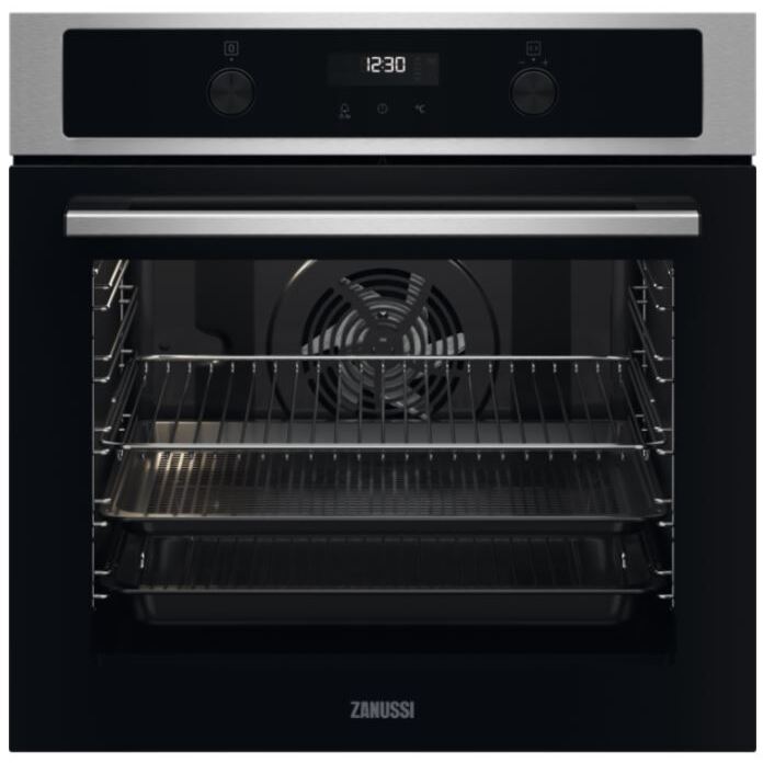 Zanussi ZOHNA7X1 Single Oven Electric Built In in Stainless Steel GRADE A