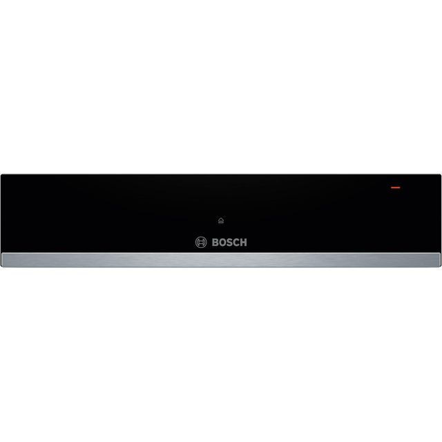 Bosch BIC510NS0B 14cm Warming Drawer in Black & Stainless Steel GRADE B