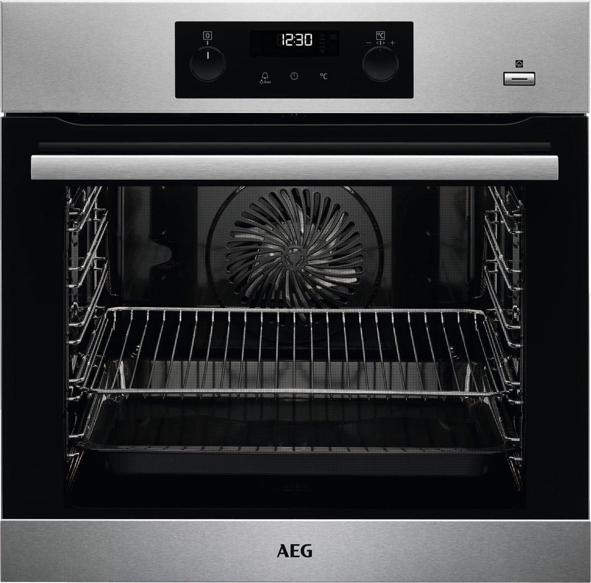 AEG BPS355020M Single Oven Built in Electric in Stainless Steel GRADE B