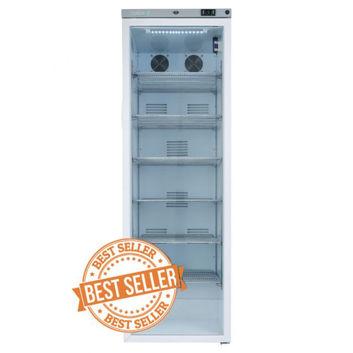 CoolMed CMG400 Pharmacy Refrigerator Glass Door 400L White