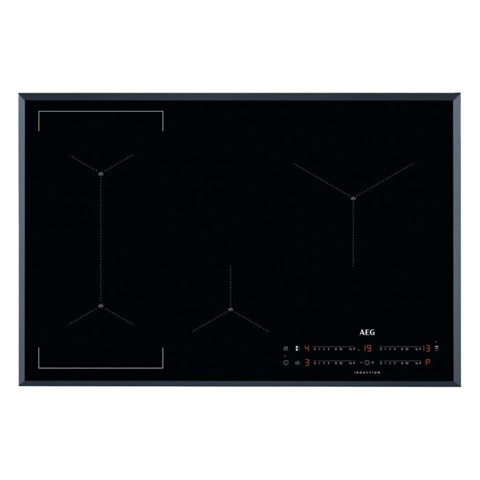 AEG IAE84421FB Induction Hob 80cm SenseBoil 4 Zone in Black