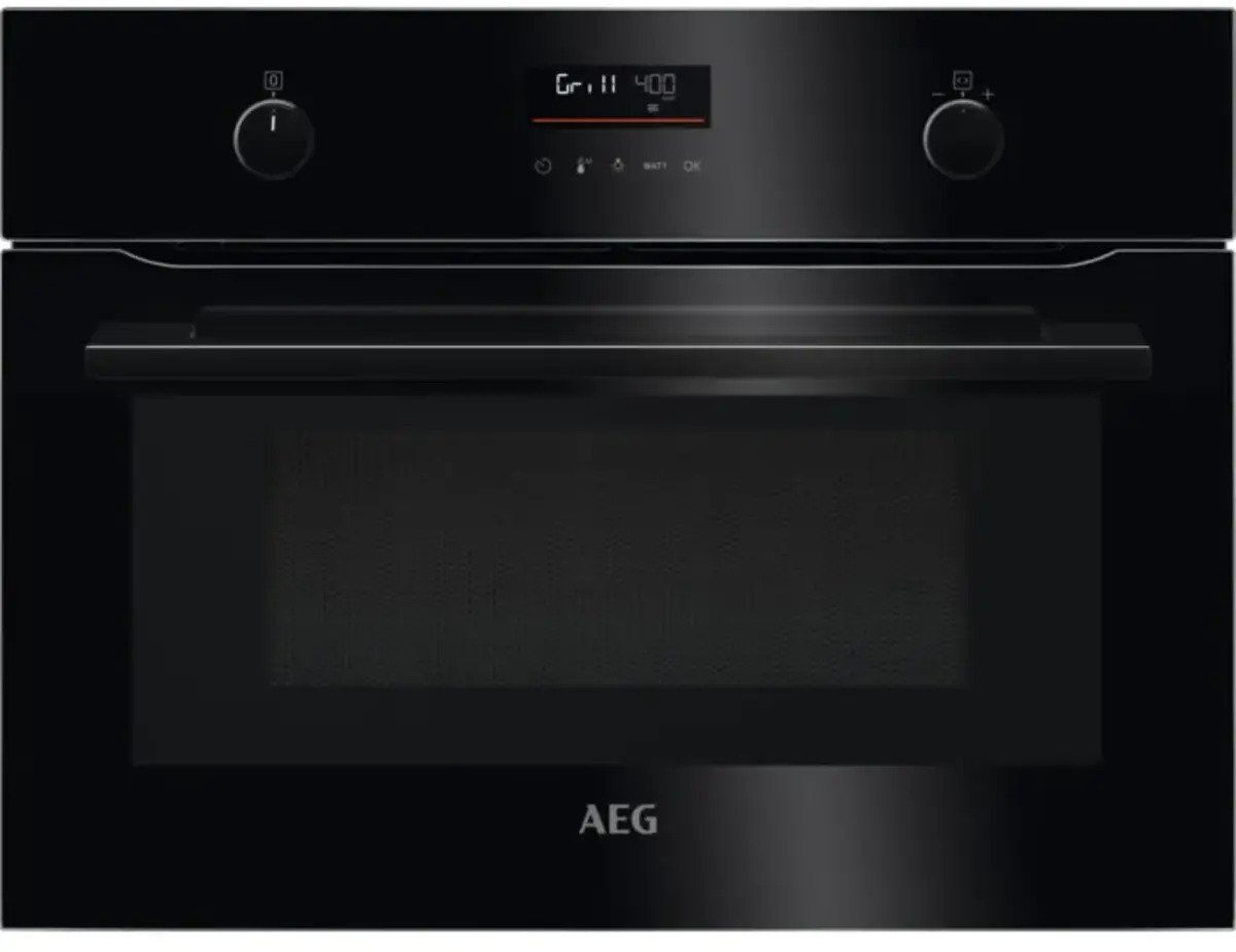 AEG KMK565060B Microwave Oven Combi Built In Black GRADE A