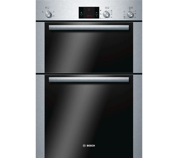 Bosch HBM13B251B Double Oven in Stainless Steel Built In GRADE B