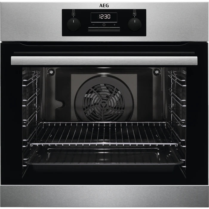AEG BEB231011M Single Oven Electric Built In in Stainless Steel GRADE B