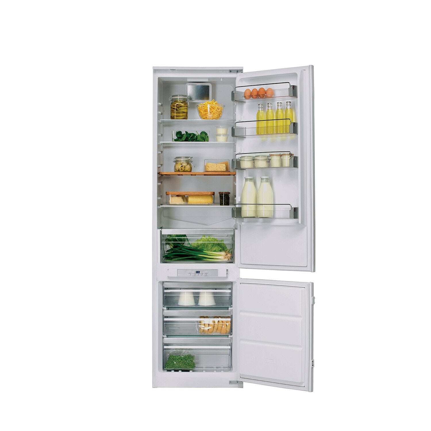 KitchenAid KCBCS20600.1 Fridge Freezer Fully Integrated 70/30 Extra Height