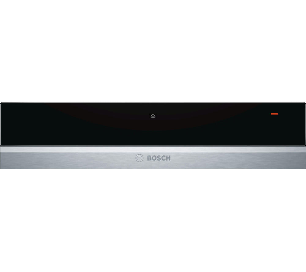 Bosch BIC630NS1B 14cm Warming Drawer in Black & Stainless Steel GRADE B