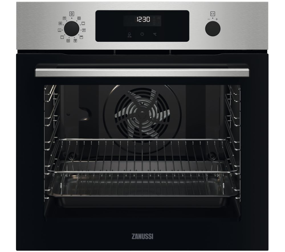 Zanussi ZOPNX6X2 Single Oven Electric Built In Stainless Steel GRADE A