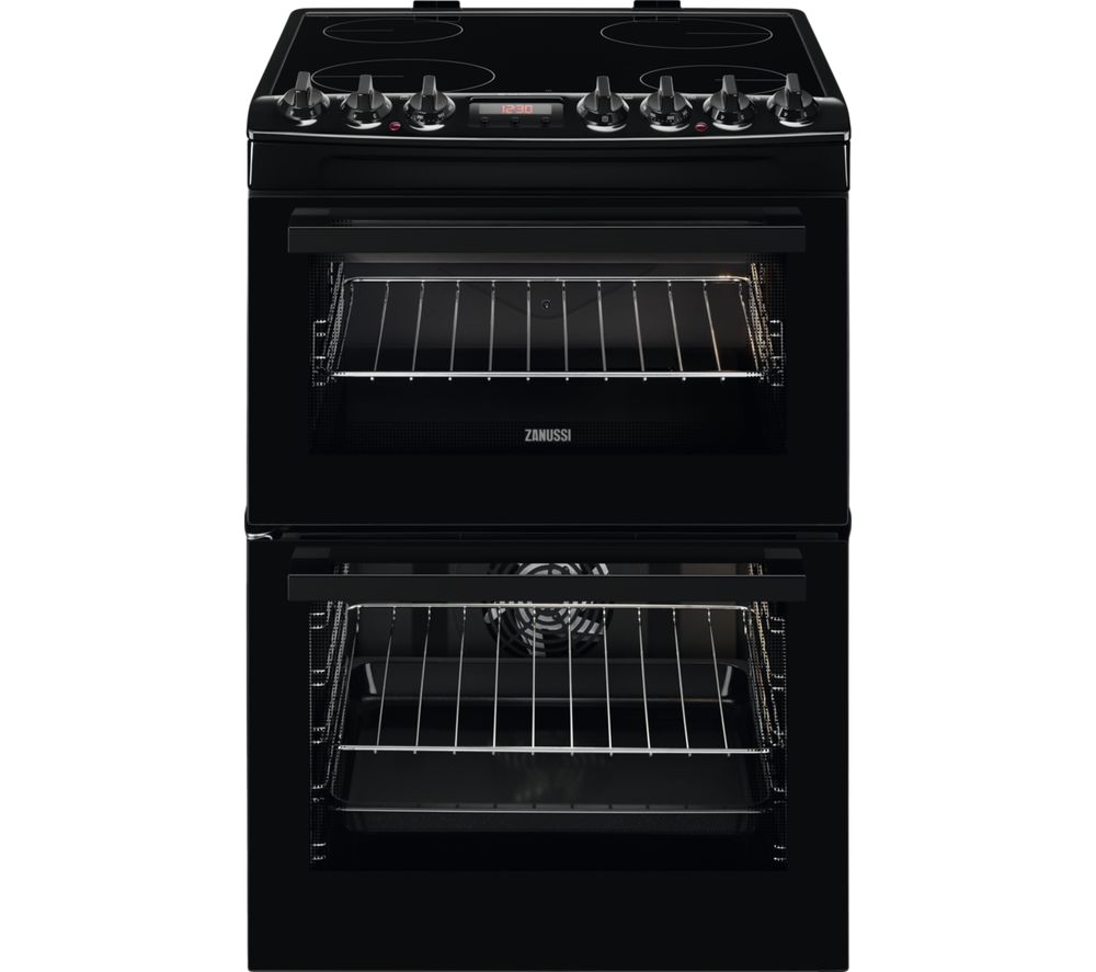 Zanussi ZCV69360BA Electric Cooker 60cm AirFry in Black GRADE B