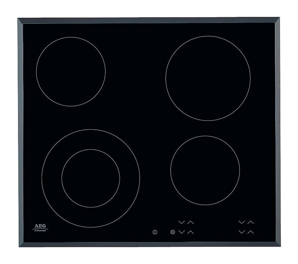 AEG HK624010FB Ceramic Hob 60cm 4 Zone in Black