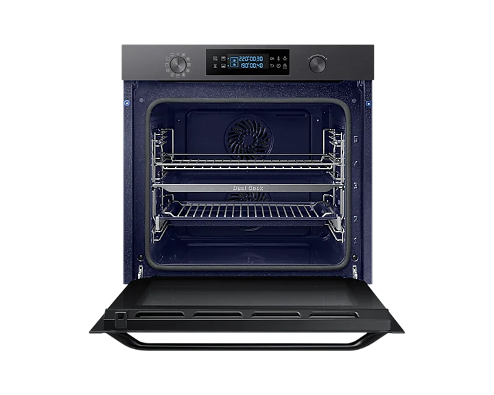 Samsung NV75K5571RM (2RM) Single Oven Electric Dual Cook Pyrolytic in Black